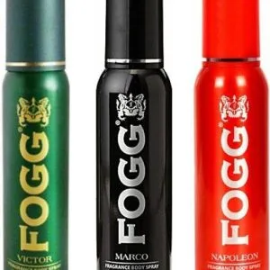 FOG Body Spray For Men - Pack of 3 (Victor+Napoleon+Marco) - Gift for Men