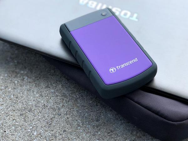 Transcend 4TB StoreJet 25H3B USB 3.1 External Hard Drive Shock Proof Military Drop Tested - Image 2