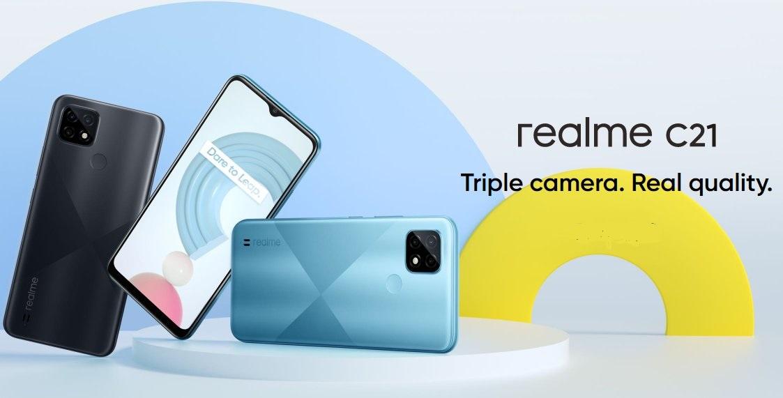 Realme C21 4GB Ram 64GB Rom 6.5 Inches IPS Display 5000 mAh- Battery Charging 10W, Dual Sim Fingerprint 1 Year Warranty - Image 3