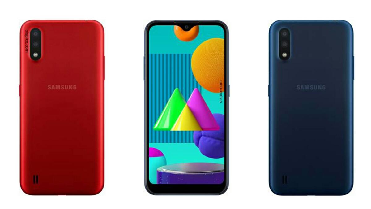 Samsung Galaxy A01 1GB RAM 16 GB ROM Display MP Back