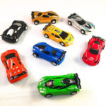 Buy one get one free Baby Toys Mini Plastic Pull Back Model Rasing Rocket Cars Toy For Boys Children Random Color