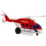 Plastic Pullback and Go wheels Helicopter Toy For Kids