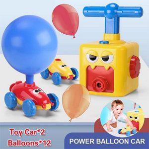 Power Balloon Car Toy Set