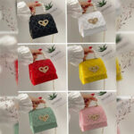 New Disney Pearl Handle Mini Fiber Girls Bags