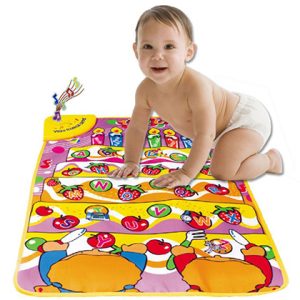 Infants Learning English Carpet Educational Floor Rug Play Mat for Kids