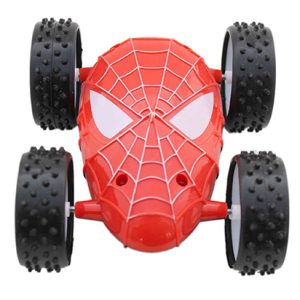 Mini Fancy Two Sided Spiderman Car (Balck-Red-Blue)