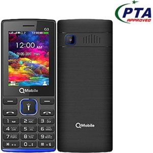 QMobile G3 2021 2.4 LCD Screen, Smart Camera, Wireless FM Radio, Powerful LED Torch, Big Powerful Speaker, 3000 mAh Battery with Super Battery Mode