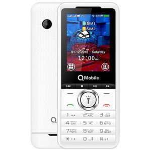 QMobile Khiladi 2020 - 2.4LCD Screen, Smart Camera, AudioVideo Player, Powerful LED Torch, Wireless FM Radio, Bluetooth, 2000 mAh Battery