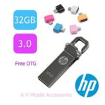 6 Month Warranty HP USB Drive Metal 32GB+Key Chain OTG Android