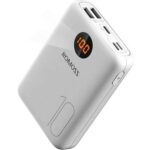 ROMOSS OM10 WITH LCD 10000 MAH POWER BANK 3 INPUT 2 OUT PUT