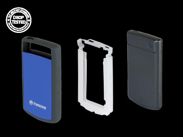 Transcend 4TB StoreJet 25H3B USB 3.1 External Hard Drive Shock Proof Military Drop Tested - Image 6