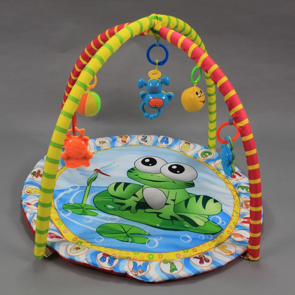 Hunger 3 In 1 Newborn Baby Toddler Activity Play Gym Fitness Rack Mat - Image 4