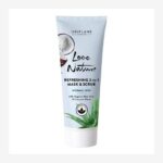 Refreshing 2-in-1 Mask & Scrub with Organic Aloe Vera & Coconut Water