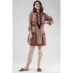 2pc Embroidered Lawn Shirt With Embroidered Trouser -BFHA622 (B)