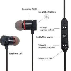 Wireless Magnetic Earphones Bluetooth Earphone 4.1 Sports Wireless headphones Bluetooth Headset Stereo For All Phones