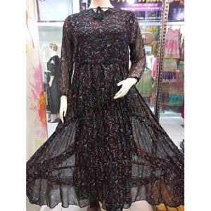 New Printed Long Maxi With Premium Quality Stitched