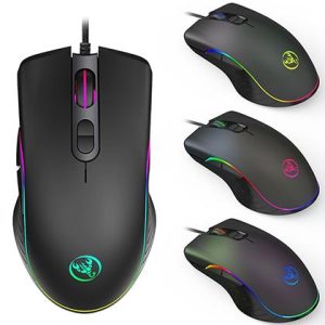 Gaming Mouse RGB Super Fast Six Buttons Back and Forward and DPI (4200 DPI)