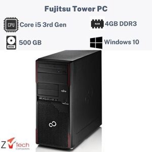 Renewed - Fujitsu Tower Core i5 3rd Gen 4GB RAM 500GB HDD