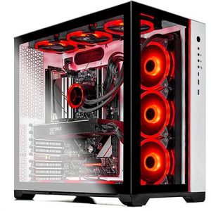 Skytech Prism II Gaming PC Desktop – Intel Core i7 11700K 3.6 GHz, RTX 3090 24G GDDR6X, 1TB NVME SSD, 16G DDR4 3200, 1000W Gold PSU, 360mm AIO, AC Wi-Fi, Windows 10 Home 64-bit