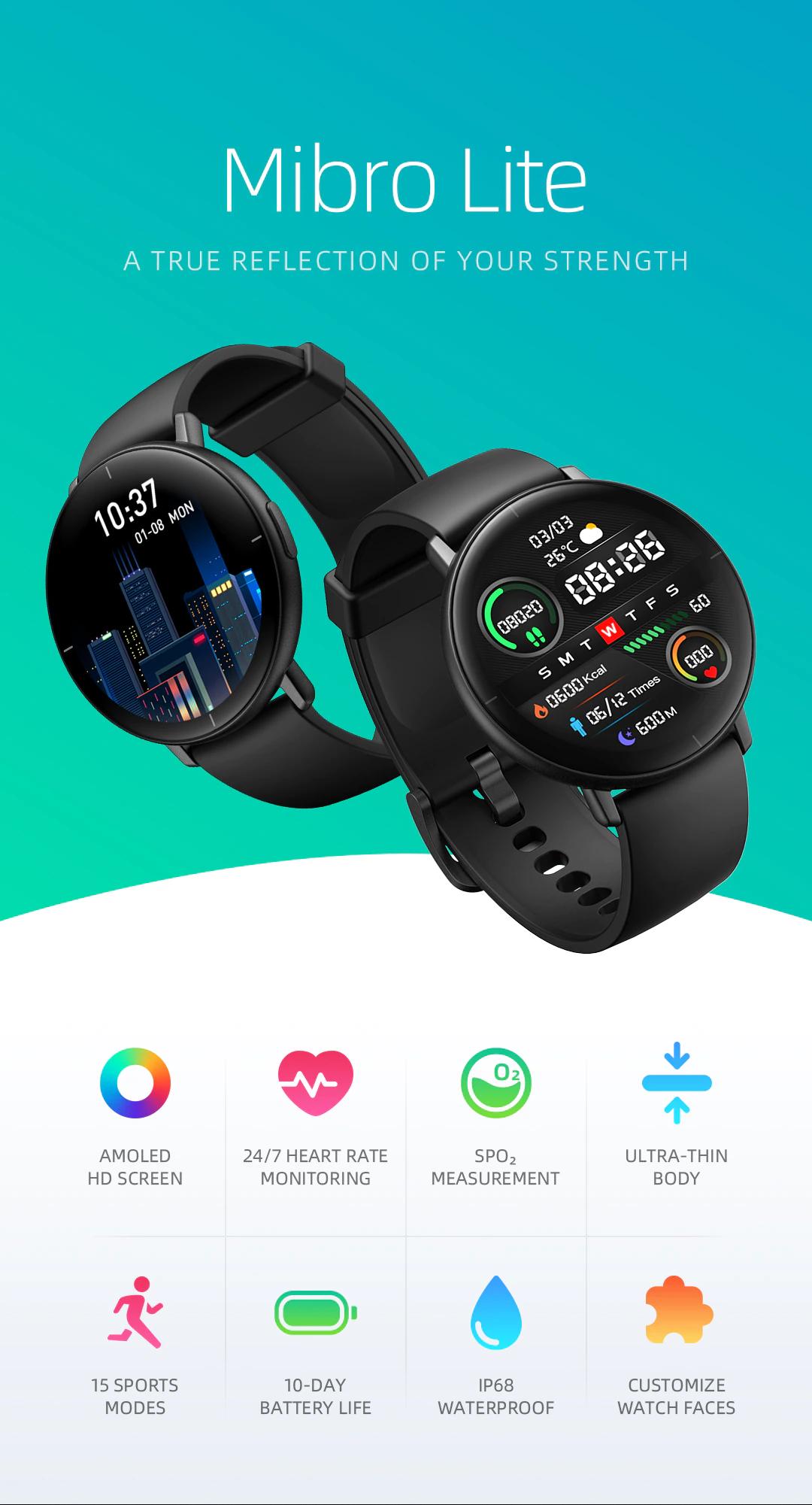 Original Xiaomi Mibro Lite Smart Watch - Image 4