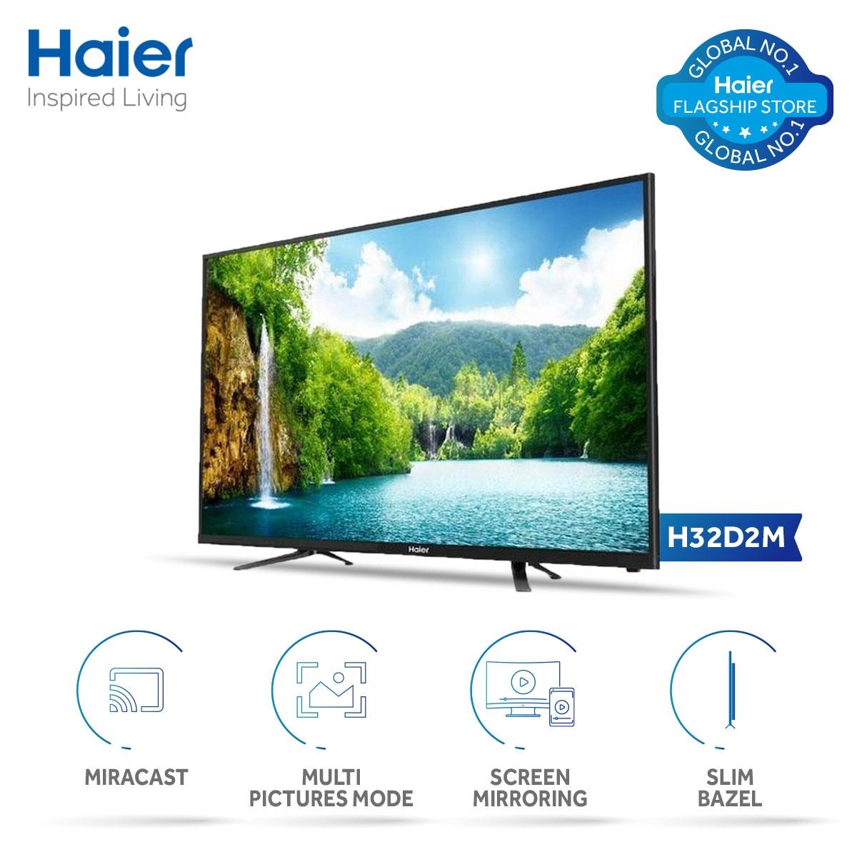 Haier 32 H-CAST LEDTV D2M Series32D2M (Miracast Screen Mirroring Multi Pictures Mode Slim Bezel) 18 Months Warranty - Image 4