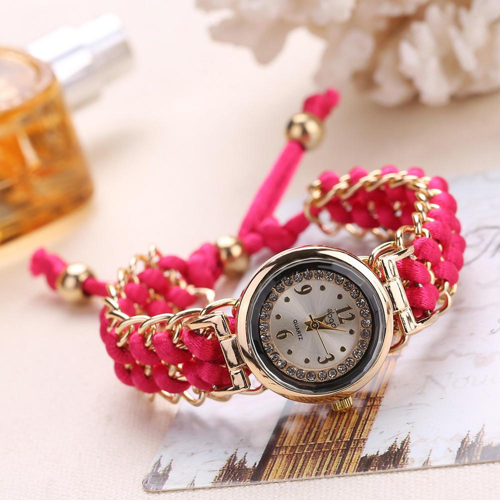 Luxury Bracelet knitting rope Watch For Women - Image 2