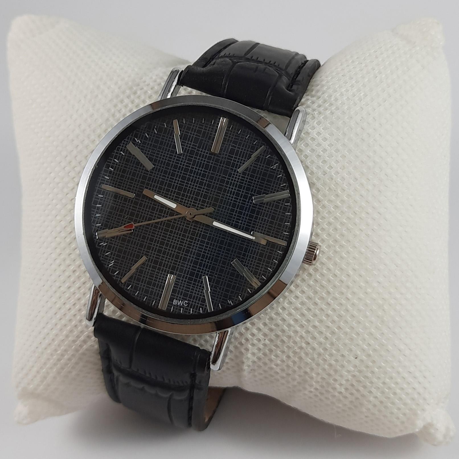 Stylish Leather Strap Wrist Watch For Men and Boys - 1524 - Image 6