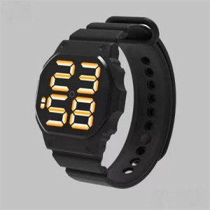 Waterproof Sports Watch For Men Women LED Digital Touch Watch Silicone Strap WristWatch