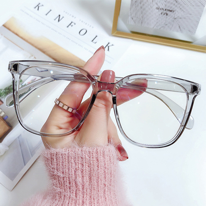 【BestGO】Fashion Anti-Blue Light Glasses Women Men Vintage Ultra Light Polygon Frame Eye Protection Vision Care Computer Eyeglasses