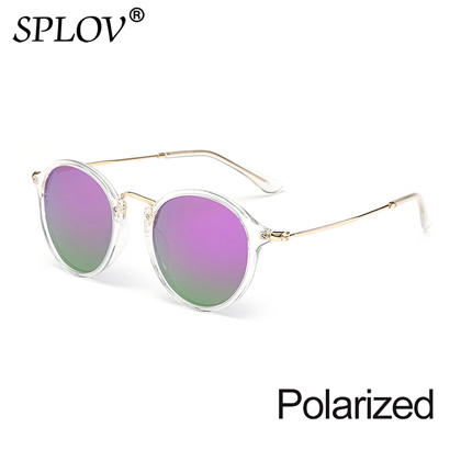 New Arrival Round Sunglasses coating Retro Men women Brand Designer Sunglasses Vintage mirrored glasses