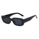 Small Rectangular Retro Glasses Square Sunglasses for Women Baseball Fishing Cycling Golf Motorcycle Glasses Black