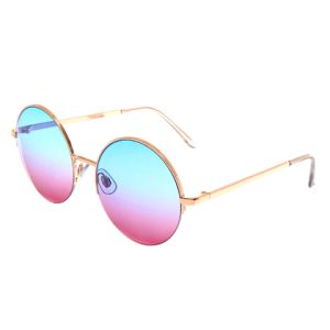 The most trendy Round light Pink Screw style sunglasses light Pink shaded shades for men and women