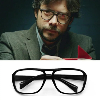 New 2022 The House of Paper Moneey Heist Glasses Cosplay Eyewear Accessories Profesor Sunglasses