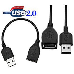 USB Extension Cable Male to Female Durable USB Port extender compatible with Flash Drive ,Keyboard,Mouse a High quality USB extender
