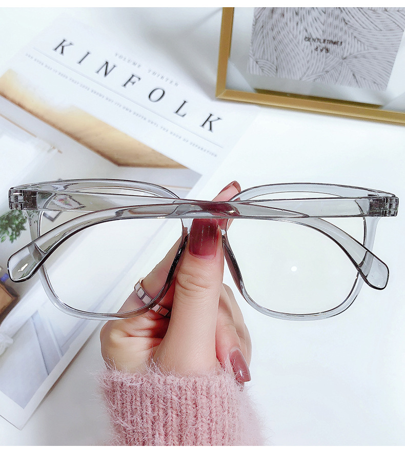 【BestGO】Fashion Anti-Blue Light Glasses Women Men Vintage Ultra Light Polygon Frame Eye Protection Vision Care Computer Eyeglasses - Image 4