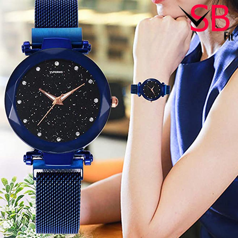 Waterproof Luxury Ladies Magnet Chain Watch For Girls Women Magnetic Watch For Girls - Image 4