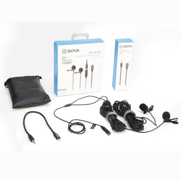 Boya BY-M2D Lavalier microphone - Image 2