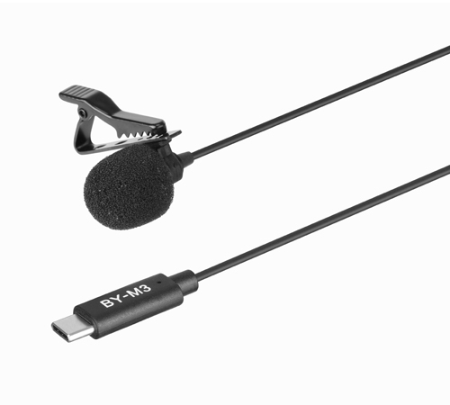 Boya By-M3 Lavalier Mic (C Type) - Image 3
