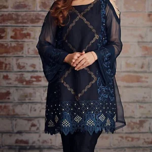 Aiman Khan DC-105(B) Embroidered Two Piece Dhanak Wool Winter Collection