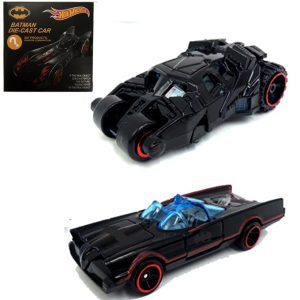 Hot wheels - Pack of 2 Batman Limited Edition Die Cast Cars - Option B