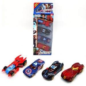 4 Pcs Set - Alloy Metal Diecast Avengers Cars Toys for kids