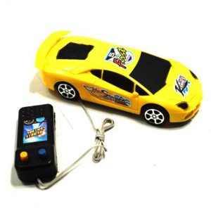 Remote Control Wire Toy Race Car For Kids And Boys (Multicolor)