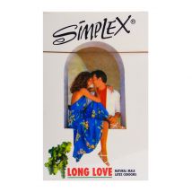 Simplex Natural Male Latex Condoms – 12 Pieces