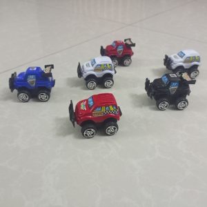 TOY TITANS  KIDS MINI DINKY CARS PULL BACKS IMPORTED QUALITY 6 VEHICLE SET PULL BACKS