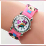 MICKEY MOUSE Children Cartoon Wrist Watch with Silicon Band