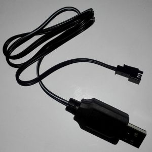 USB Charger for 3.6v Battery Pack with SM Plug NiCD NiMH cells