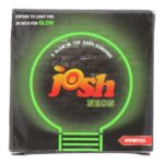 Josh Neon Glow In The Dark Condoms - 3 Pcs