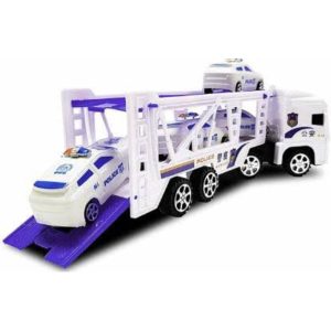 TOY TITANS  POLICE PARKING TRUCK SET PARKING CARS TOOL TRUCK