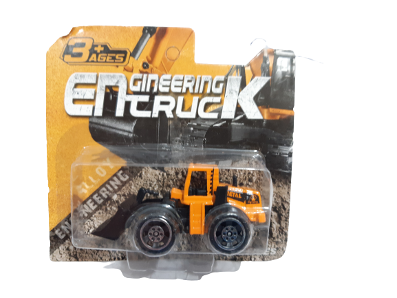 Bulldozer Diecast Model Toy Car for Kids Engineering Truck 2.5 inches x 1 inches x 2 inches
