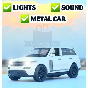 RANGE ROVER - BMW - Metal Cars with Lights and Sound Die Cast - (5 Inches)